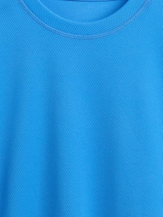 Image number 5 showing, Kids GapFit Tech Recycled Mesh T-Shirt