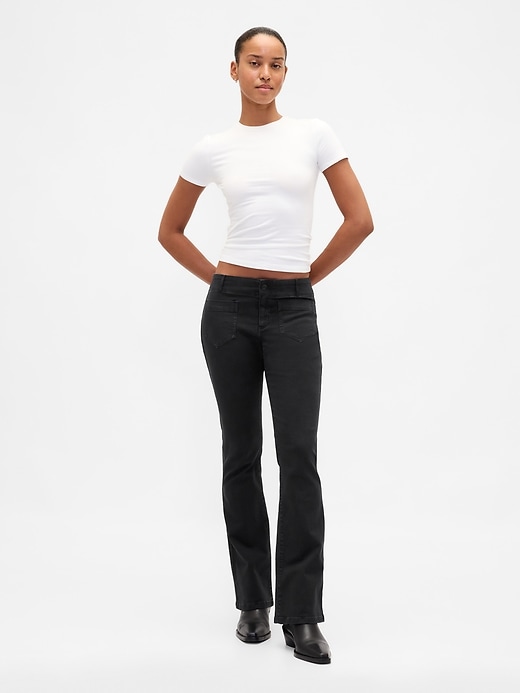 Image number 1 showing, Low Rise Twill Long & Lean Pants