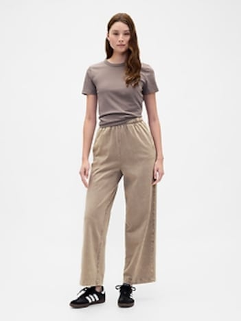 Heavyweight Organic Cotton Straight Pants