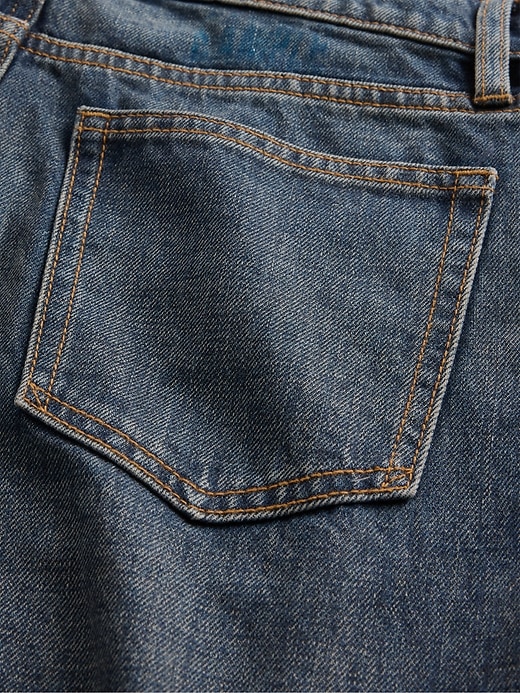 Image number 8 showing, Mid Rise Relaxed Flare Jeans