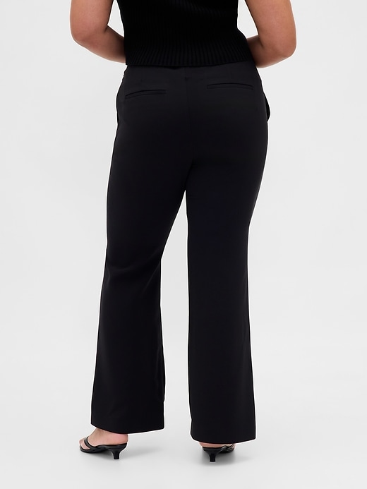 Image number 5 showing, Low Rise Twill Flare Pants