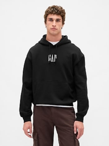 Heavyweight Oversized Logo Hoodie