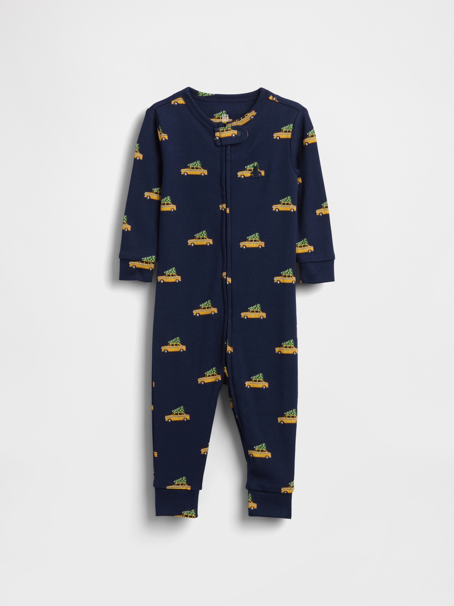 Gap Baby Organic Cotton One-piece In Blue