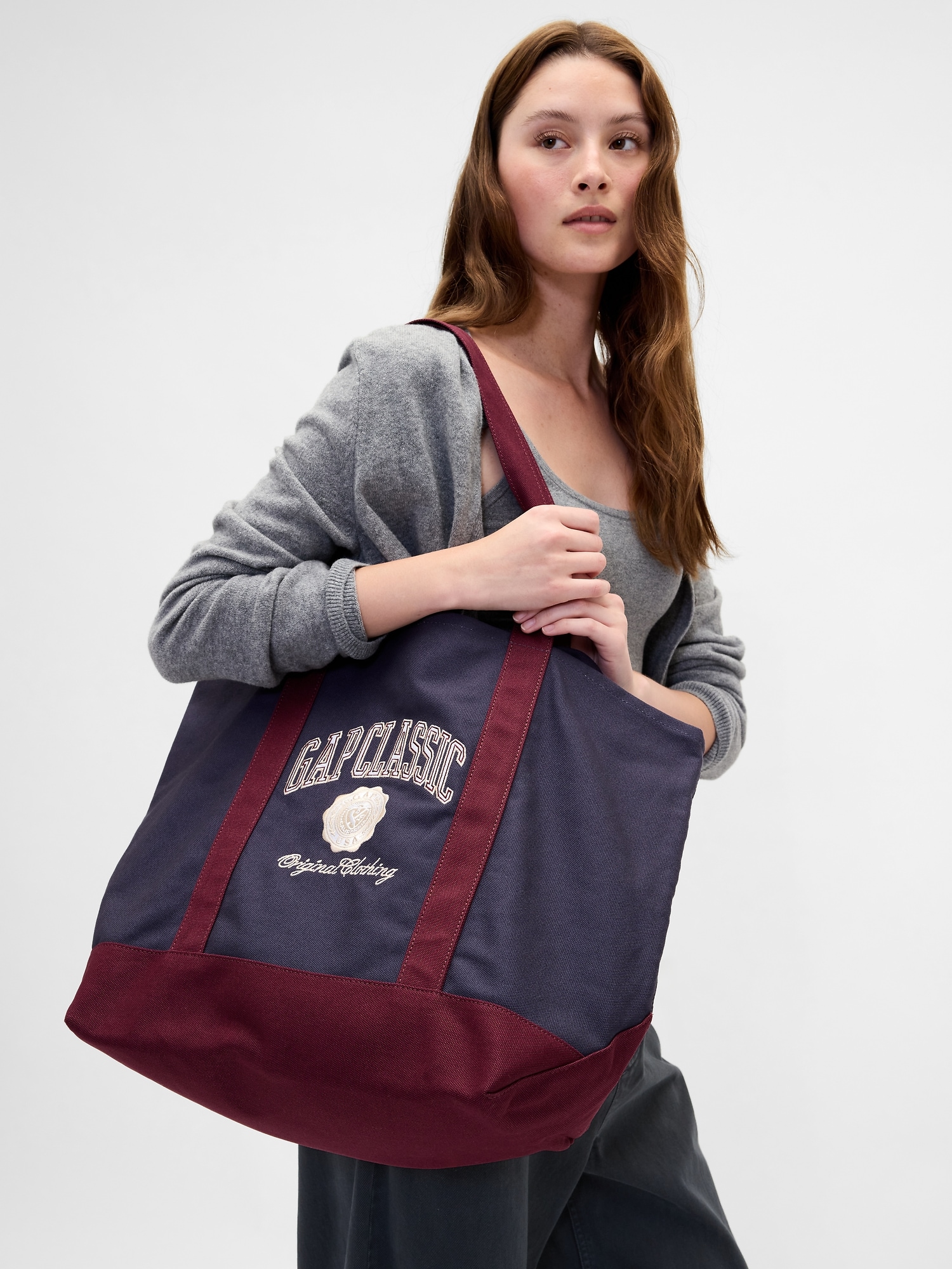 Varsity Logo Tote Bag