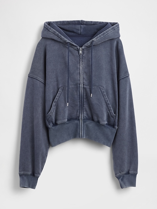 Image number 5 showing, VintageSoft Full-Zip Wedge Hoodie
