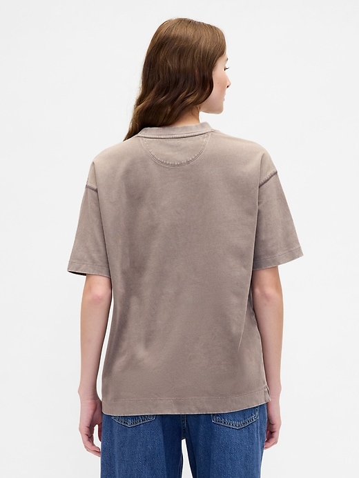 Image number 3 showing, Organic Cotton VintageSoft Heavyweight T-Shirt