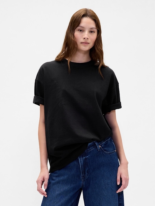 Image number 1 showing, Organic Cotton VintageSoft Heavyweight T-Shirt