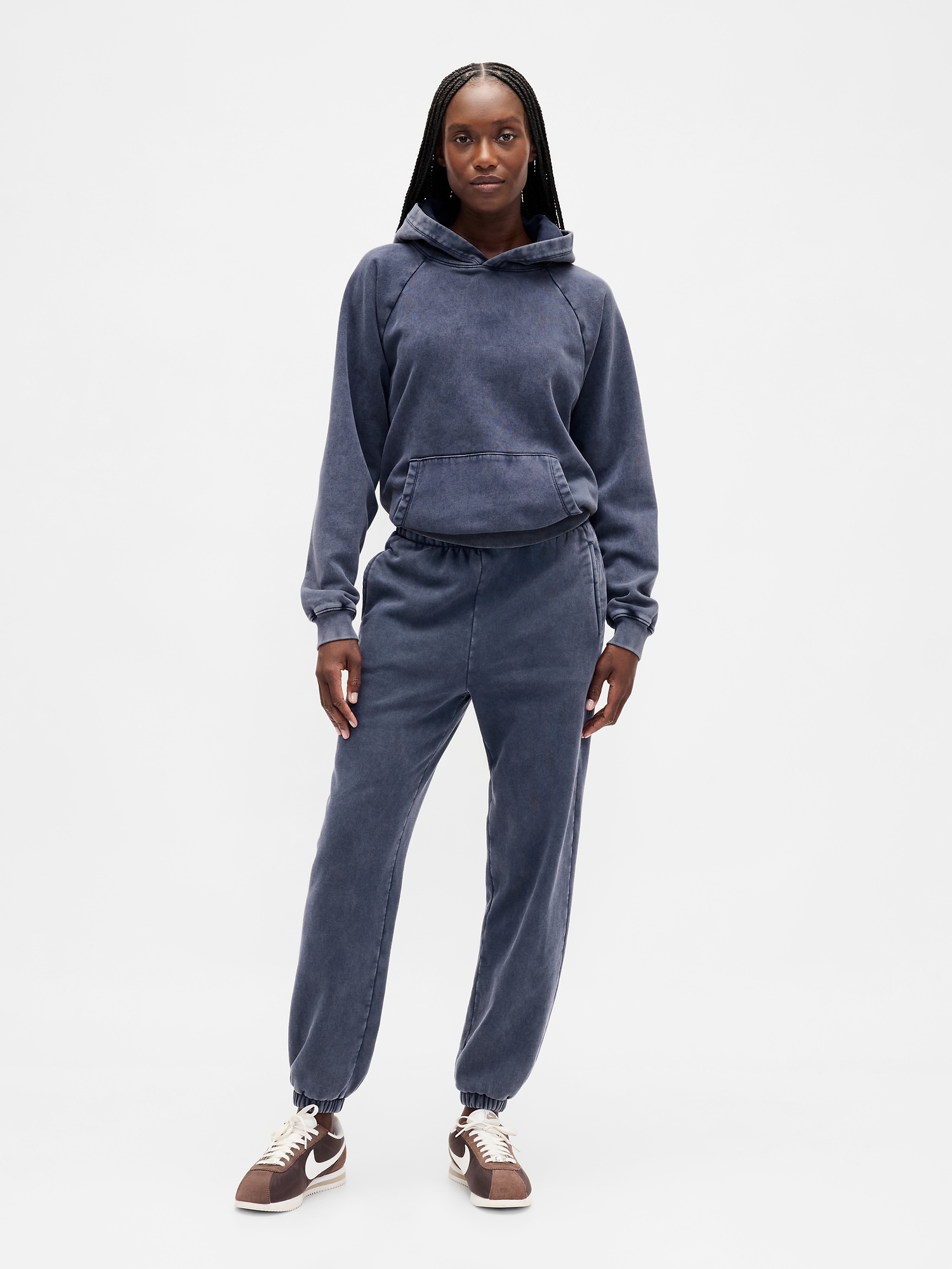 High Rise VintageSoft Joggers - Tapestry Navy Wash