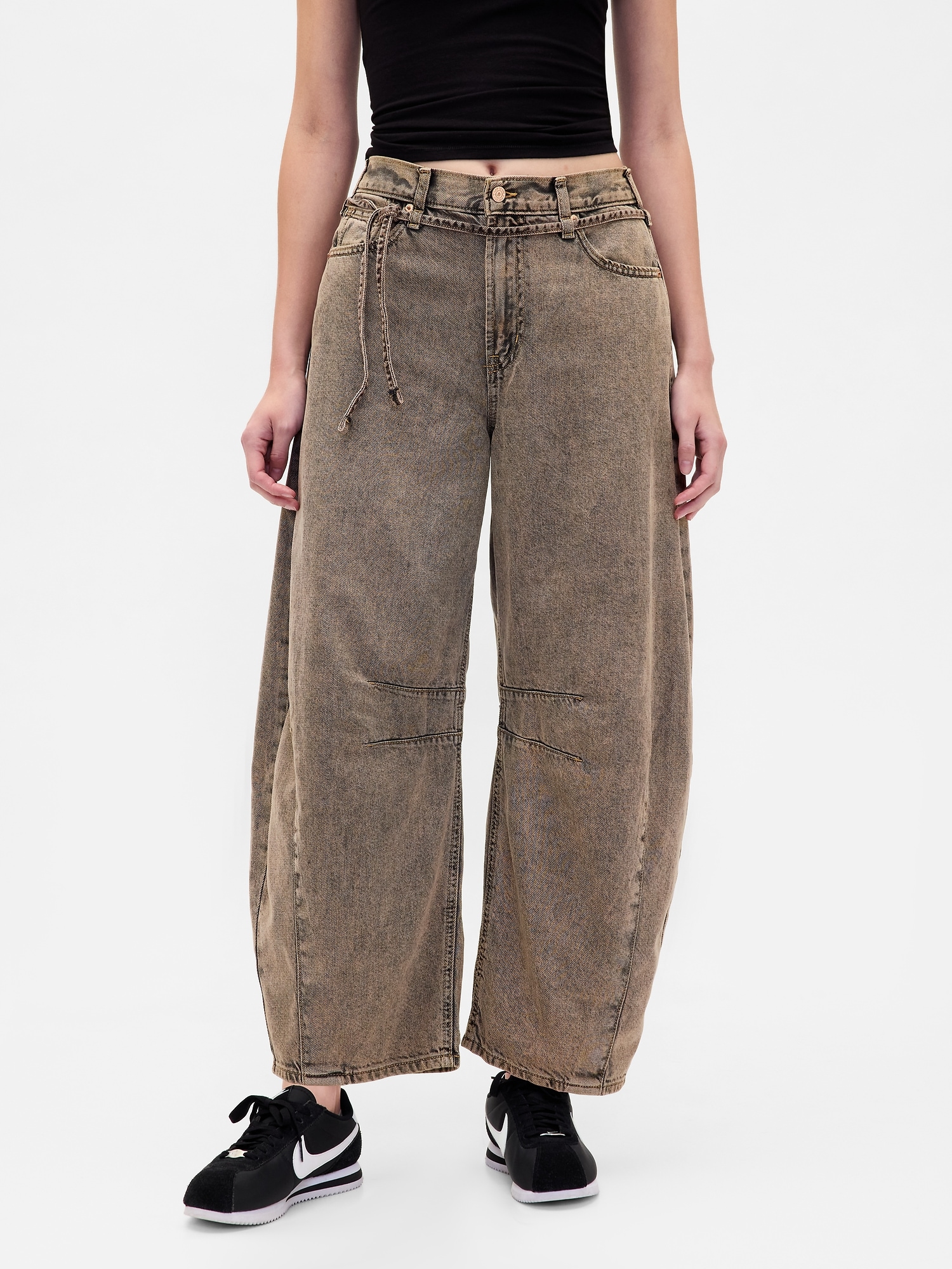 High Rise UltraSoft Horseshoe Jeans