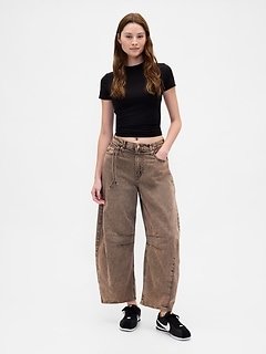 High Rise UltraSoft Horseshoe Jeans