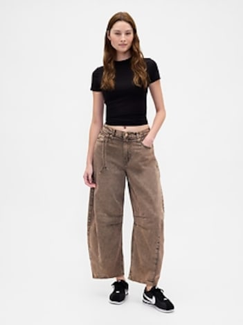 High Rise UltraSoft Horseshoe Jeans