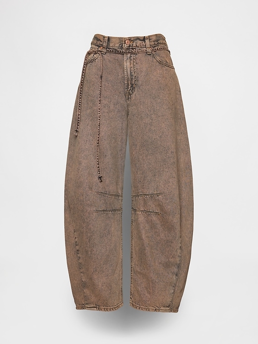 Image number 7 showing, High Rise UltraSoft Horseshoe Jeans