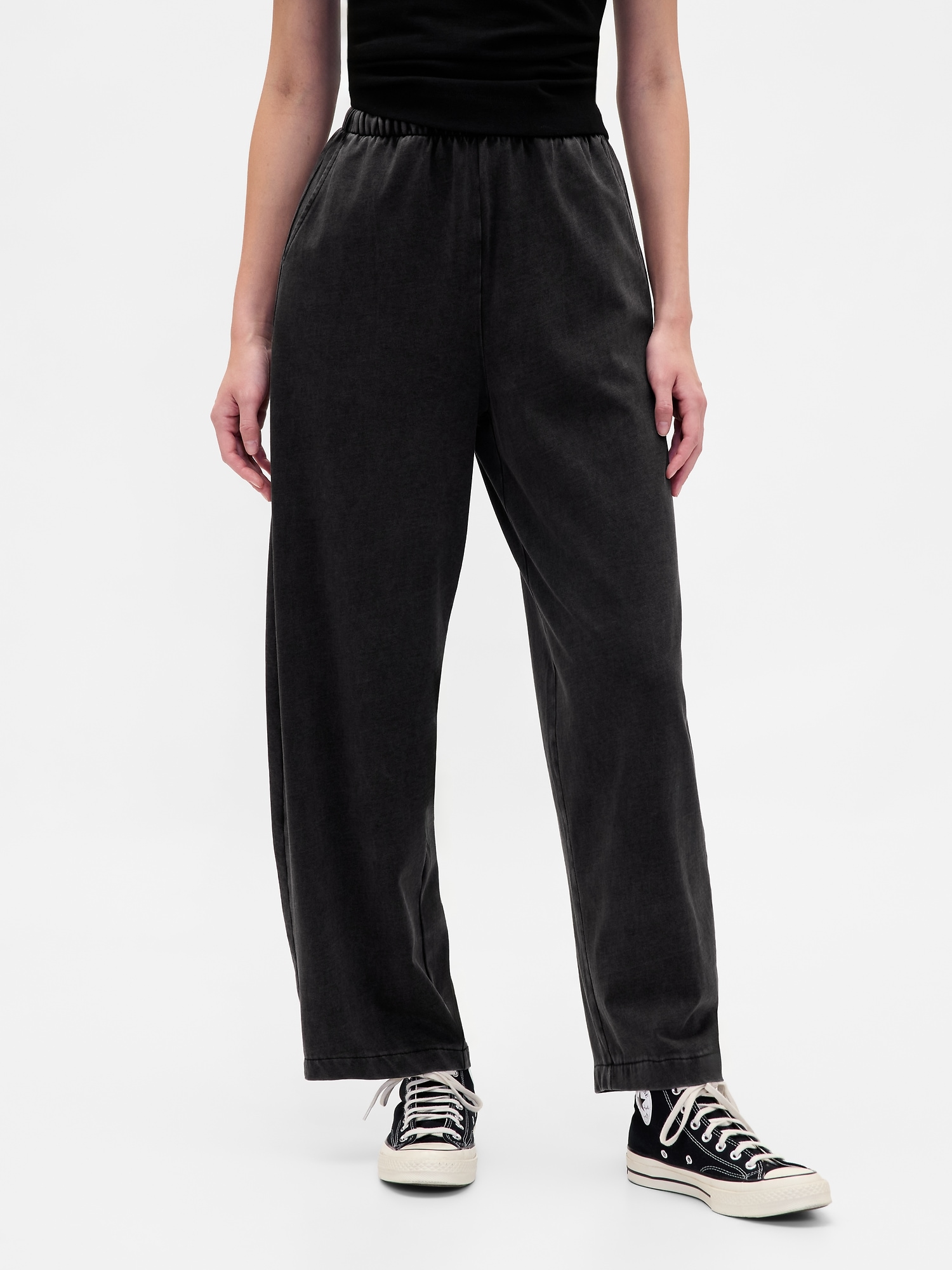 Heavyweight Organic Cotton Barrel Pants