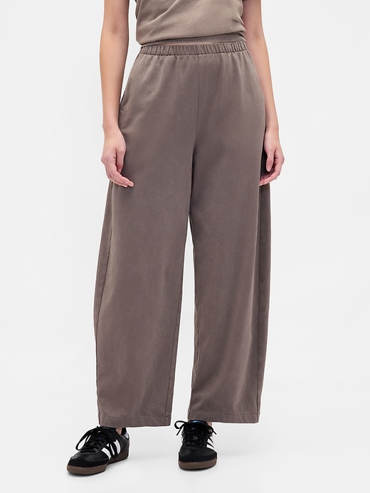 Heavyweight Organic Cotton Barrel Pants