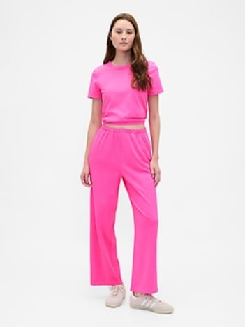 Heavyweight Organic Cotton Straight Pants