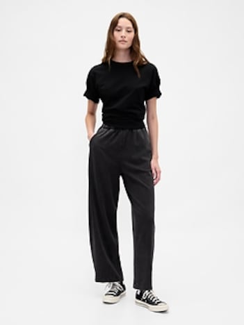 Heavyweight Organic Cotton Barrel Pants