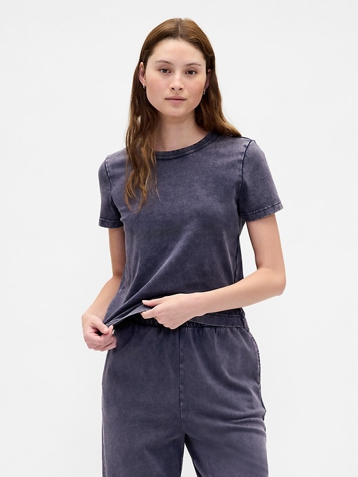 Image number 1 showing, Organic Cotton VintageSoft Heavyweight T-Shirt