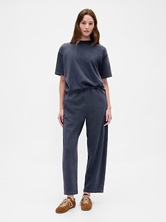 Heavyweight Organic Cotton Barrel Pants