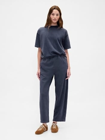 Heavyweight Organic Cotton Barrel Pants