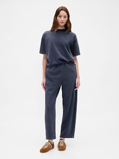 Heavyweight Organic Cotton Barrel Pants