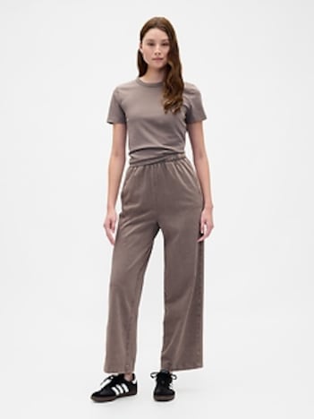 Heavyweight Organic Cotton Straight Pants