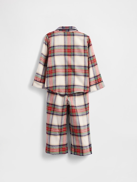 Image number 4 showing, Baby & Toddler Recycled Flannel PJ Set