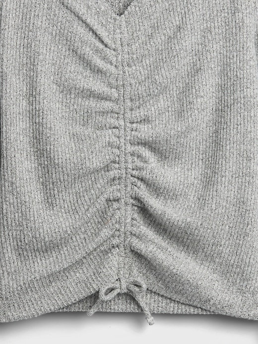 Image number 3 showing, Kids Softspun Rib Ruched Top