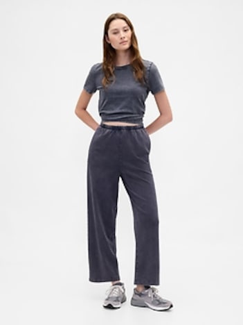Heavyweight Organic Cotton Straight Pants