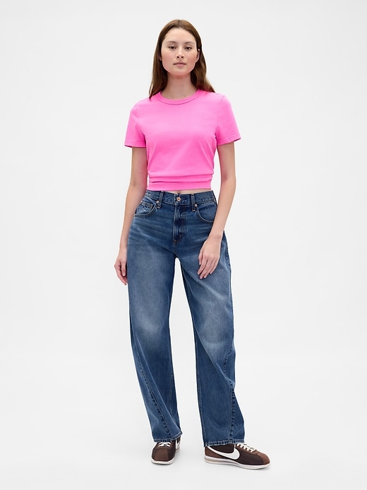Image number 2 showing, Organic Cotton VintageSoft Heavyweight T-Shirt
