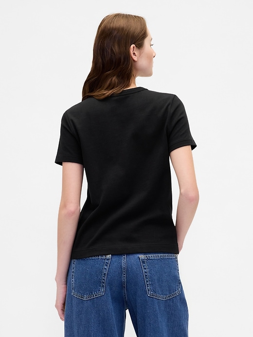 Image number 3 showing, Organic Cotton VintageSoft Heavyweight Shrunken T-Shirt