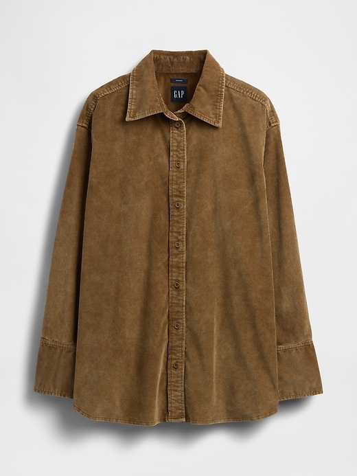Image number 4 showing, Corduroy Big Shirt