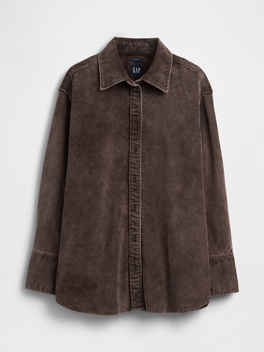 Image number 5 showing, Corduroy Big Shirt