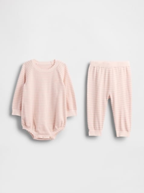 Baby Sweater Bodysuit Outfit Set