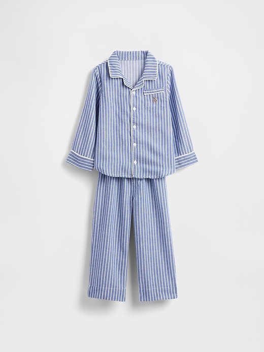 Image number 3 showing, Baby & Toddler Recycled Flannel PJ Set