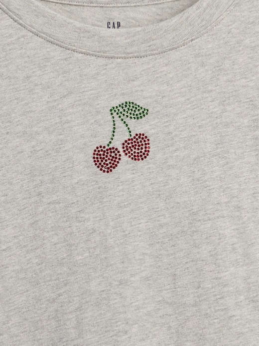 Image number 4 showing, Kids Graphic Peplum T-Shirt