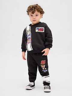 Gap × Disney Baby & Toddler VintageSoft Cars Sweat Set