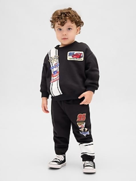 Gap × Disney Baby & Toddler VintageSoft Cars Sweat Set