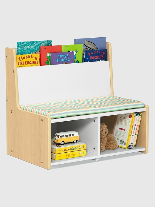 Image number 1 showing, Toddler Reading Nook with Padded Bench
