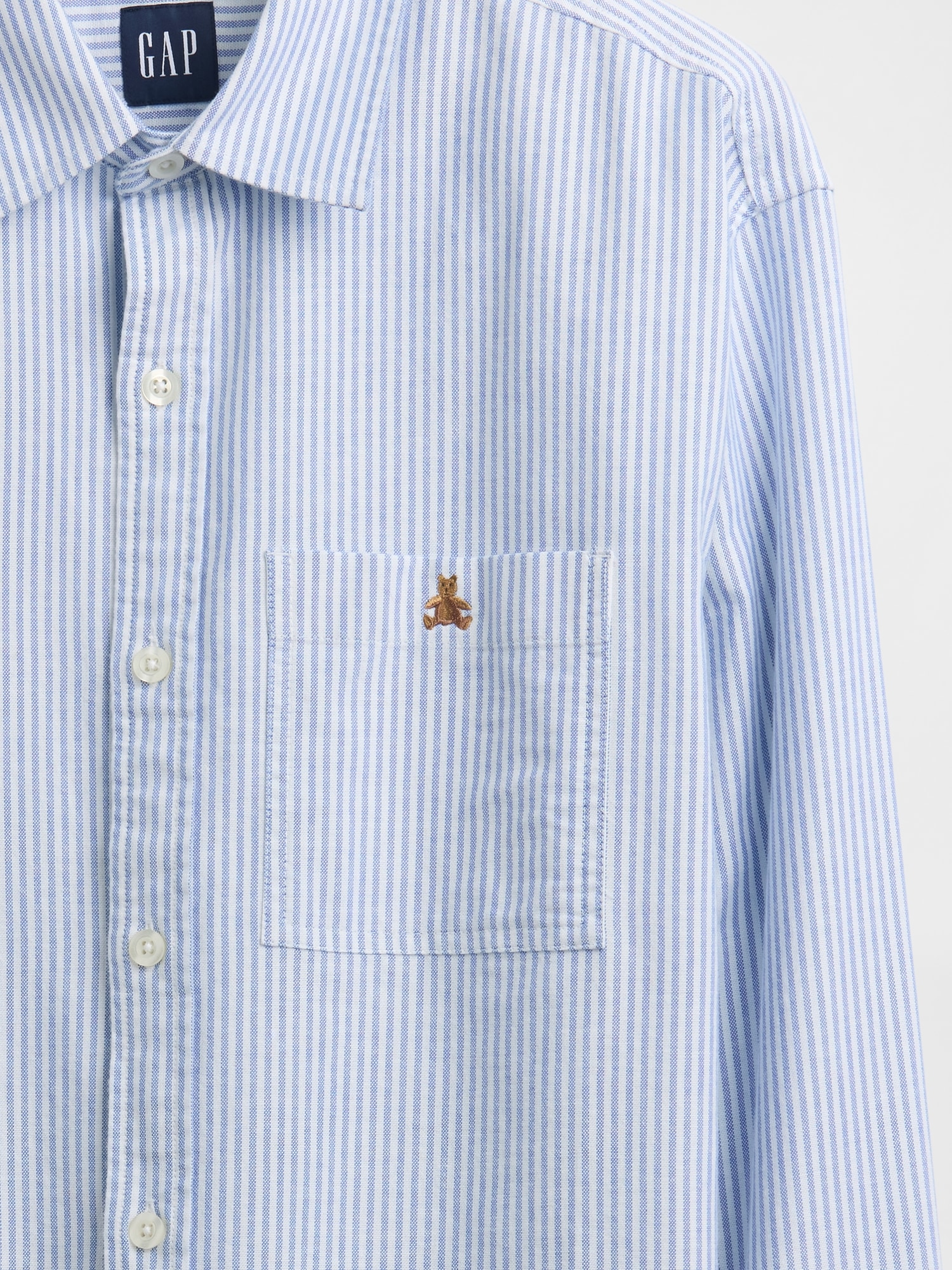Relaxed Straight-Hem Oxford Shirt