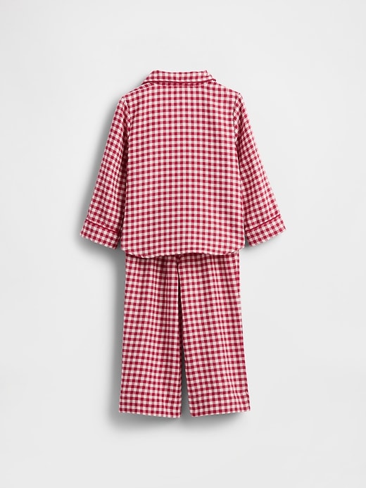 Image number 4 showing, Baby & Toddler Recycled Flannel PJ Set