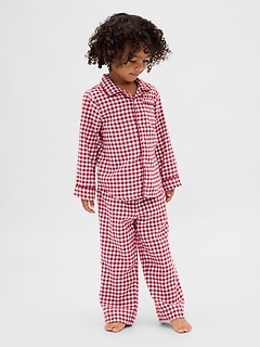 Baby & Toddler Recycled Flannel PJ Set