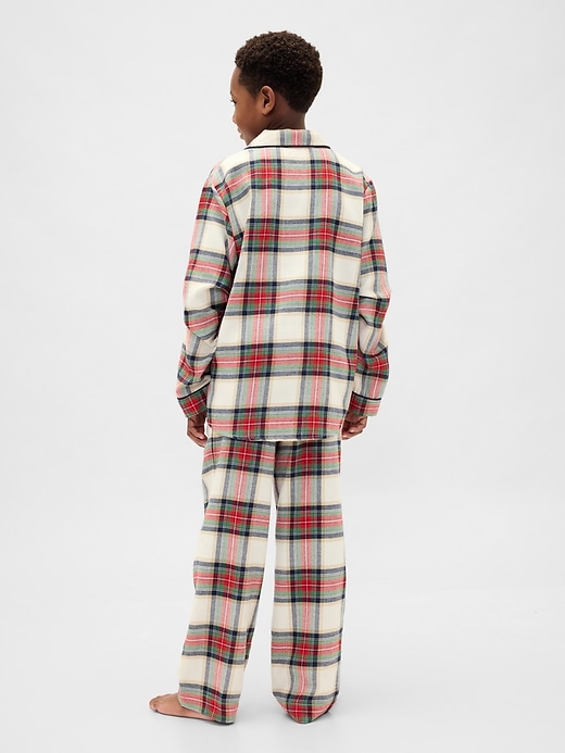 Image number 2 showing, Kids Recycled Flannel PJ Set