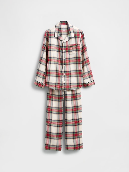 Image number 6 showing, Kids Recycled Flannel PJ Set