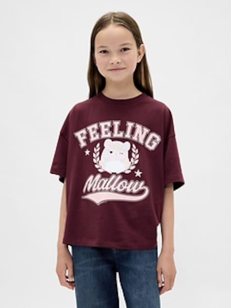Kids Oversized Graphic T-Shirt