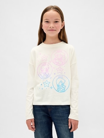 Kids Super Mario Oversized Graphic T-Shirt