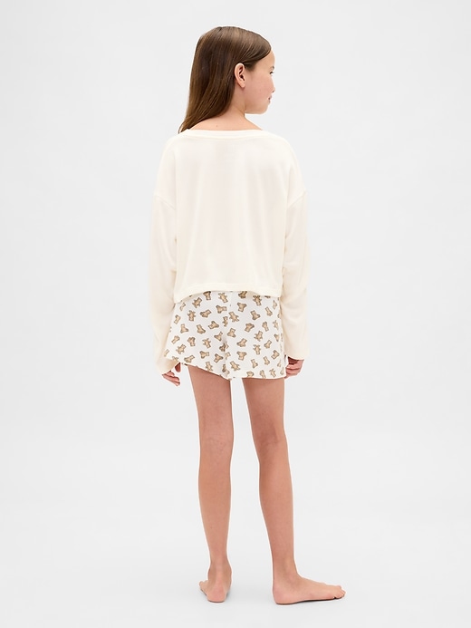 Image number 2 showing, Kids Recycled PJ Short Set