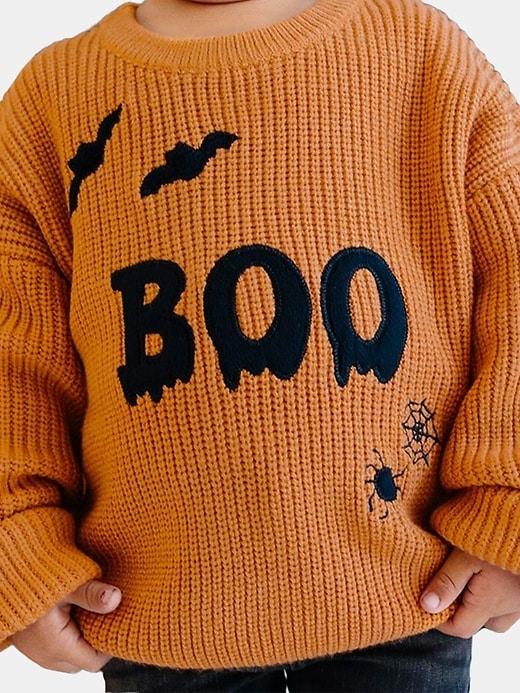 Image number 4 showing, Sweet Wink Boo Drip Halloween Knit Sweater