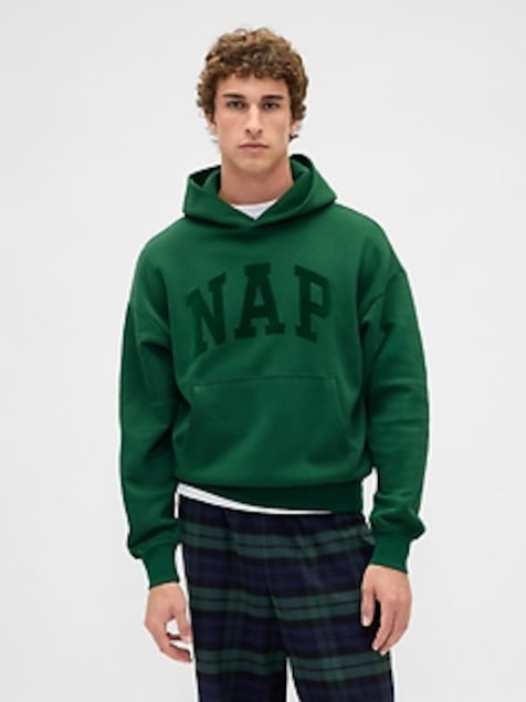VintageSoft Heavyweight NAP Logo Hoodie