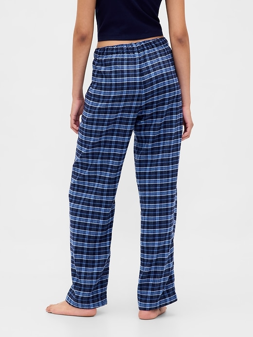 Women's Soft Flannel Plaid Pajama Pants - Loose Fit, Elastic Waist, Pockets, Multiple Colors