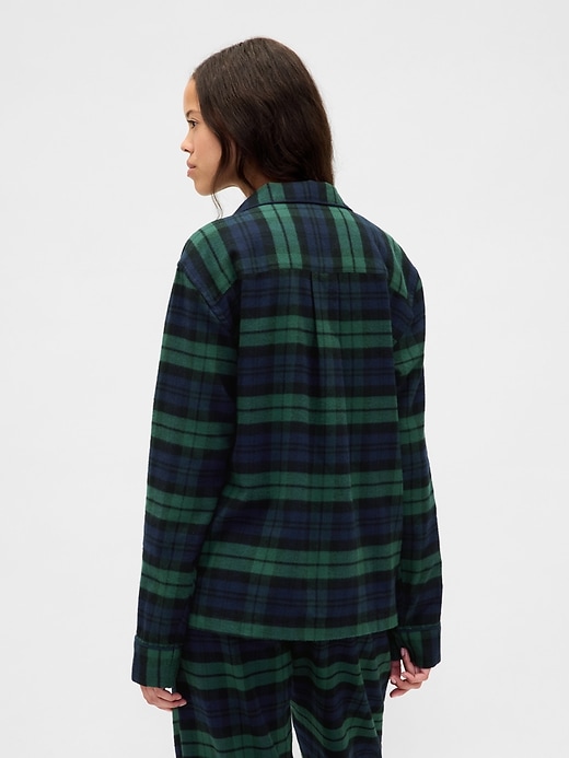 Image number 4 showing, Adult Softest Flannel PJ Shirt